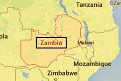 ZAMBIA MAP